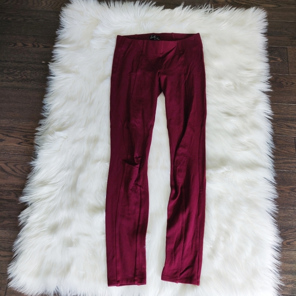 Aritzia Pants - Talula burgundy straight legging pants